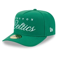 Casquette ajustée New Era 59FIFTY Kelly Green Boston Celtics NBA Draft 2025 pour homme