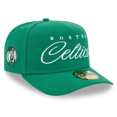 Casquette ajustée New Era 59FIFTY Kelly Green Boston Celtics NBA Draft 2025 pour homme