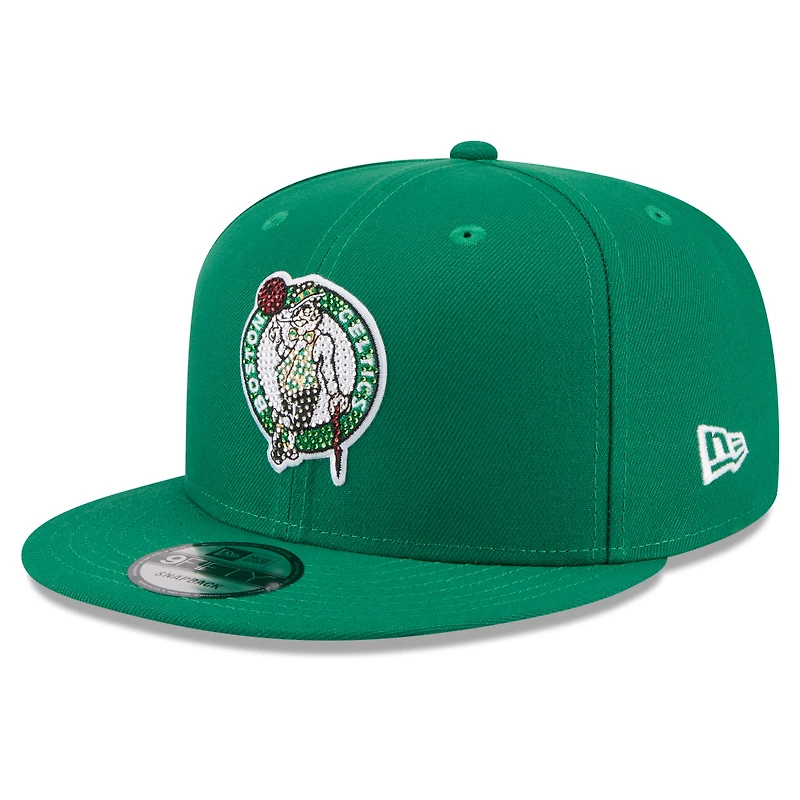 Casquette snapback New Era Kelly Green Boston Celtics 2026 NBA Draft 9FIFTY pour homme