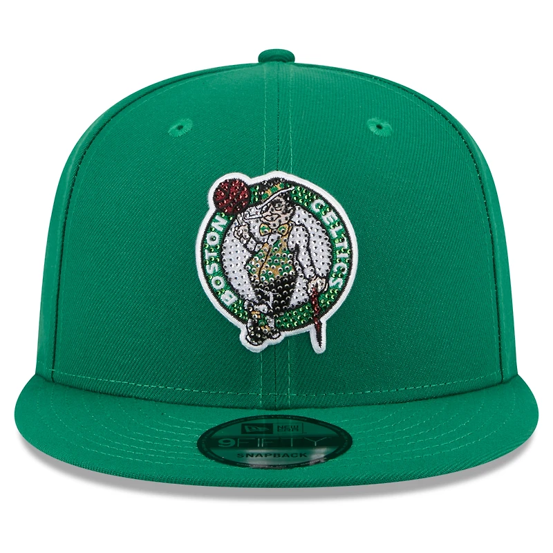 Men's New Era Kelly Green Boston Celtics 2026 NBA Draft 9FIFTY Snapback Hat