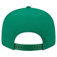 Men's New Era  Kelly Green Boston Celtics Big 18x Champs 9FIFTY Snapback Hat