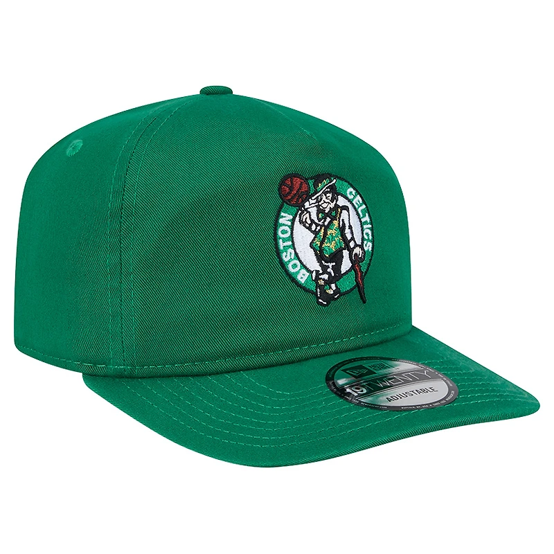 Casquette ajustable New Era Kelly Green Boston Celtics 19TWENTY en coton pour homme