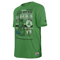 Men's New Era Kelly Green Boston Celtics Enzyme Wash Oversized T-Shirt