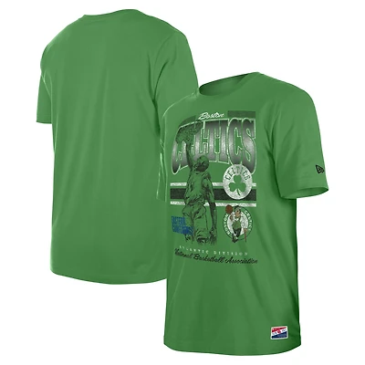 Men's New Era Kelly Green Boston Celtics Enzyme Wash Oversized T-Shirt