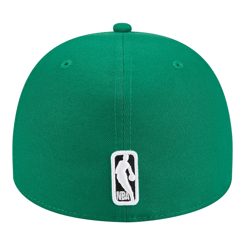 Casquette ajustée New Era 59FIFTY pour homme, vert Kelly, logo Boston Celtics Injection Cartoon, monture A.