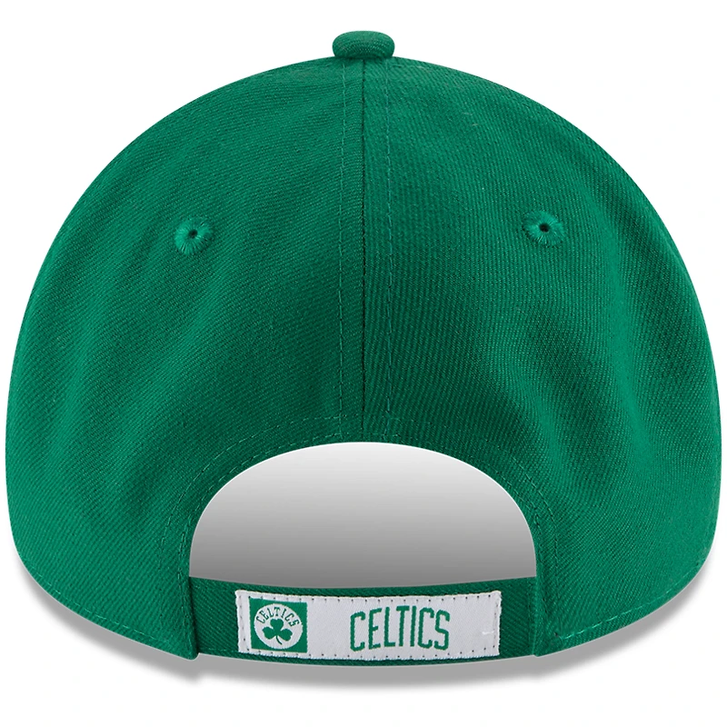 Casquette ajustable 9FORTY aux couleurs officielles de l'équipe des Celtics de Boston New Era Kelly Green pour homme
