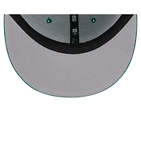 Men's New Era Kelly Green Boston Celtics  Rally Drive Side Patch 59FIFTY Fitted Hat