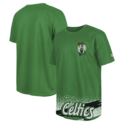 T-shirt de sport classique Boston Celtics Kelly Green New Era pour homme
