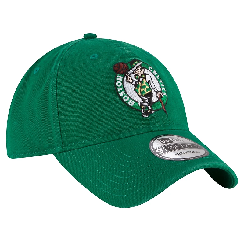 Men's New Era Kelly Green Boston Celtics Team 2.0 9TWENTY Adjustable Hat