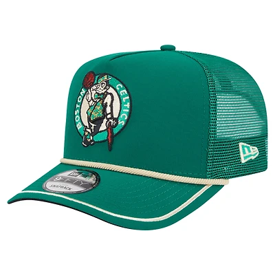Casquette snapback New Era 9FIFTY vintage Team Rope vert Kelly pour homme des Boston Celtics