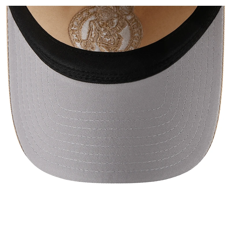 Men's New Era Khaki Boston Celtics Color Pack Tonal 9TWENTY Adjustable Hat