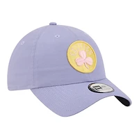 Casquette New Era Lavande Boston Celtics pour homme, modèle classique décontracté et ajustable