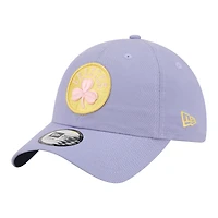 Casquette New Era Lavande Boston Celtics pour homme, modèle classique décontracté et ajustable