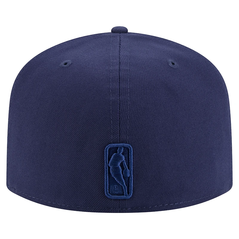 Casquette ajustée Boston Celtics Colorpack A-Frame 59FIFTY pour homme New Era bleu marine