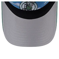 Men's New Era Powder Blue Boston Celtics Clouds 9TWENTY Adjustable Hat