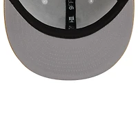 Casquette snapback New Era blanche et or Boston Celtics 2025/26 City Edition 9FIFTY pour homme