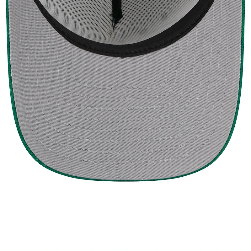 Men's New Era White/Kelly Green Boston Celtics 2025 NBA Draft A-Frame 59FIFTY Fitted Hat