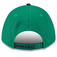 Casquette ajustable New Era blanche/verte Kelly Boston Celtics 2025 NBA Tip Off M-Crown A-Frame 9FORTY pour homme