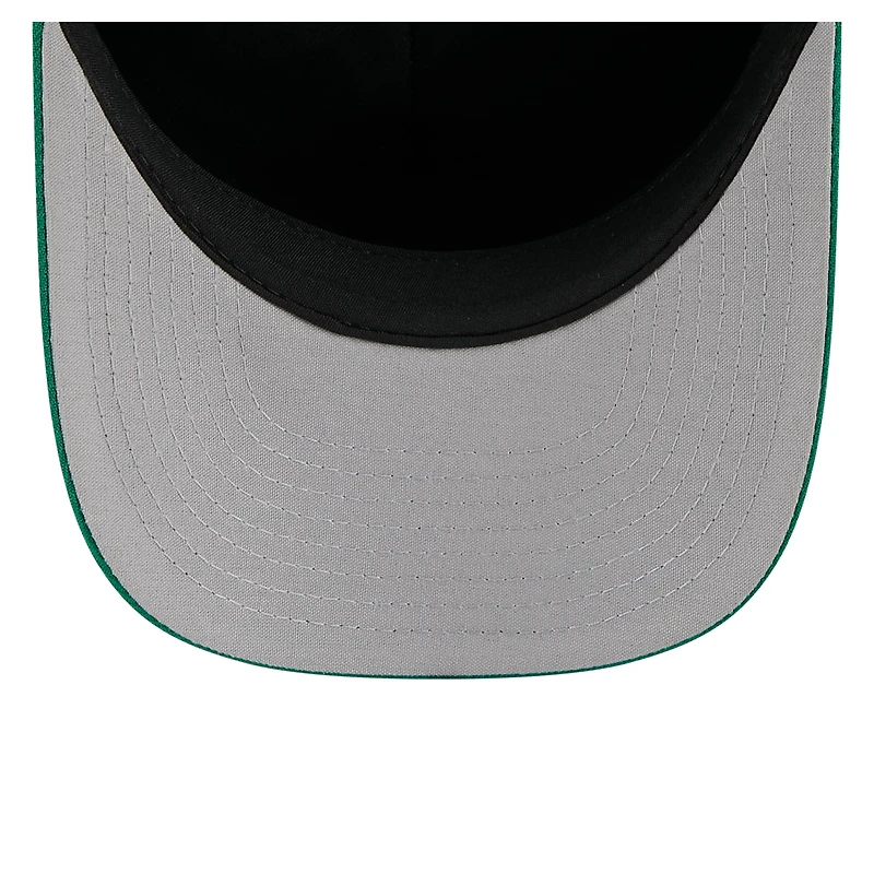 Men's New Era  White/Kelly Green Boston Celtics 2025 NBA Tip Off M-Crown A-Frame 9FORTY Adjustable Hat