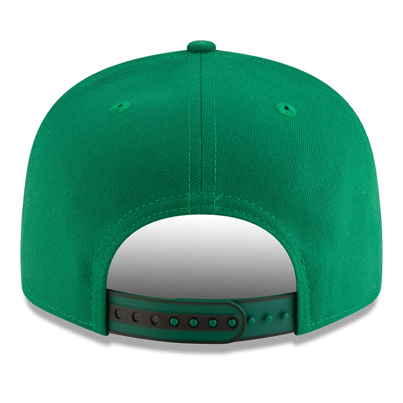 Casquette New Era blanche/verte Kelly Boston Celtics 2025 NBA Tip Off Split Panel 9FIFTY Snapback pour homme