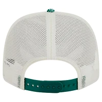 Men's New Era White Boston Celtics Lemon Tree 9SEVENTY Adjustable Hat