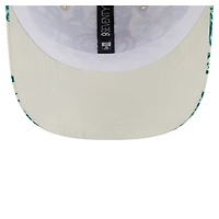 Men's New Era White Boston Celtics Lemon Tree 9SEVENTY Adjustable Hat