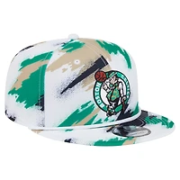 Casquette snapback 9FIFTY blanche Boston Celtics de New Era pour homme