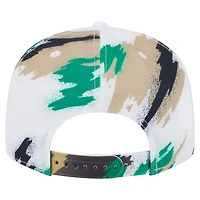Casquette snapback 9FIFTY blanche Boston Celtics de New Era pour homme