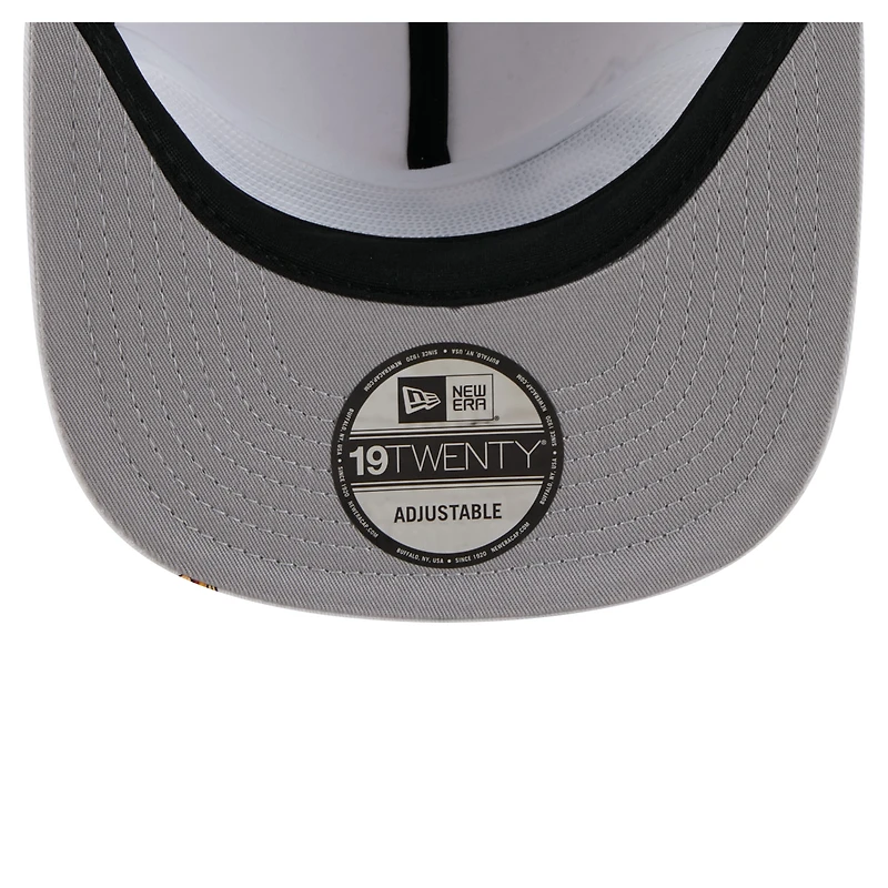 Casquette ajustable New Era blanche Boston Celtics Team Cheer Rope 19TWENTY pour homme