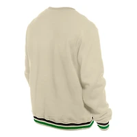 Sweat-shirt à capuche rétro Boston Celtics blanc New Era pour homme