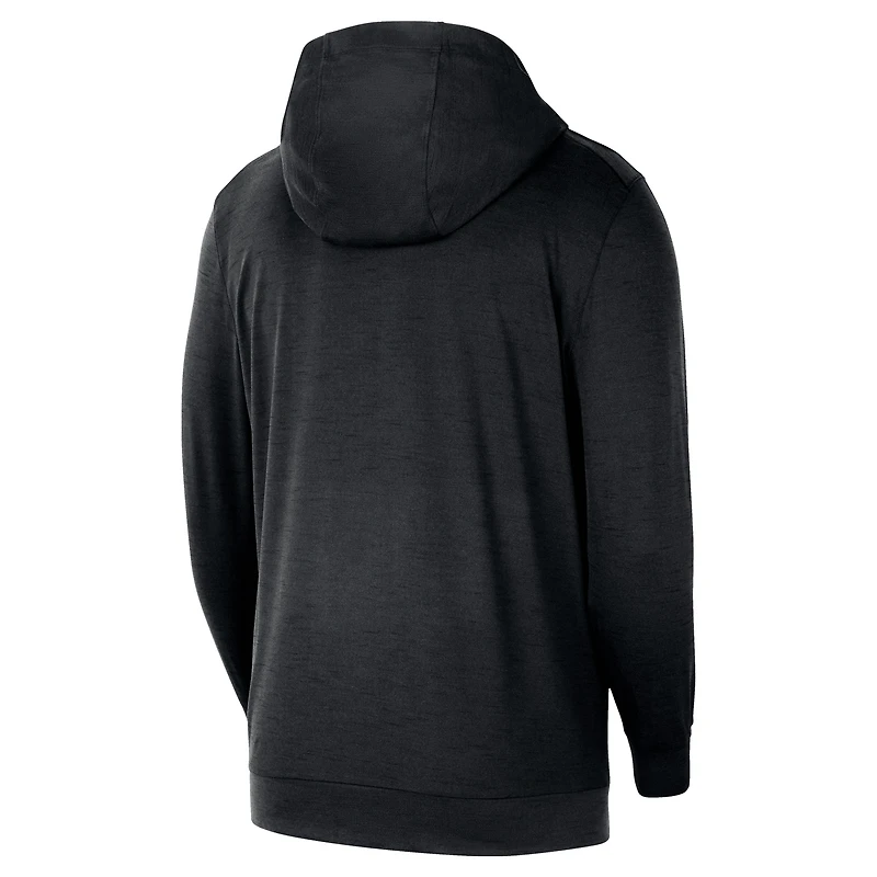 Men's Nike Black Boston Celtics 2024/25 On-Court Authentic Practice Yoga Restore Lightweight Pullover Hoodie
