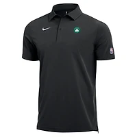Men's Nike  Black Boston Celtics 2025/26 Authentic Dri-FIT Coaches Polo