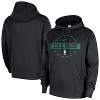 Men's Nike Black Boston Celtics 2025/26 Authentic Practice Club Pullover Hoodie
