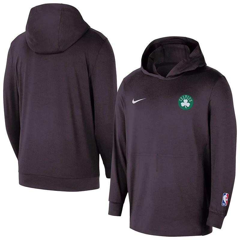 Men's Nike Black Boston Celtics Authentic Practice Yoga Restore Dri-Fit Pullover Hoodie