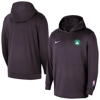 Men's Nike  Black Boston Celtics Authentic Practice Yoga Restore Dri-Fit Pullover Hoodie
