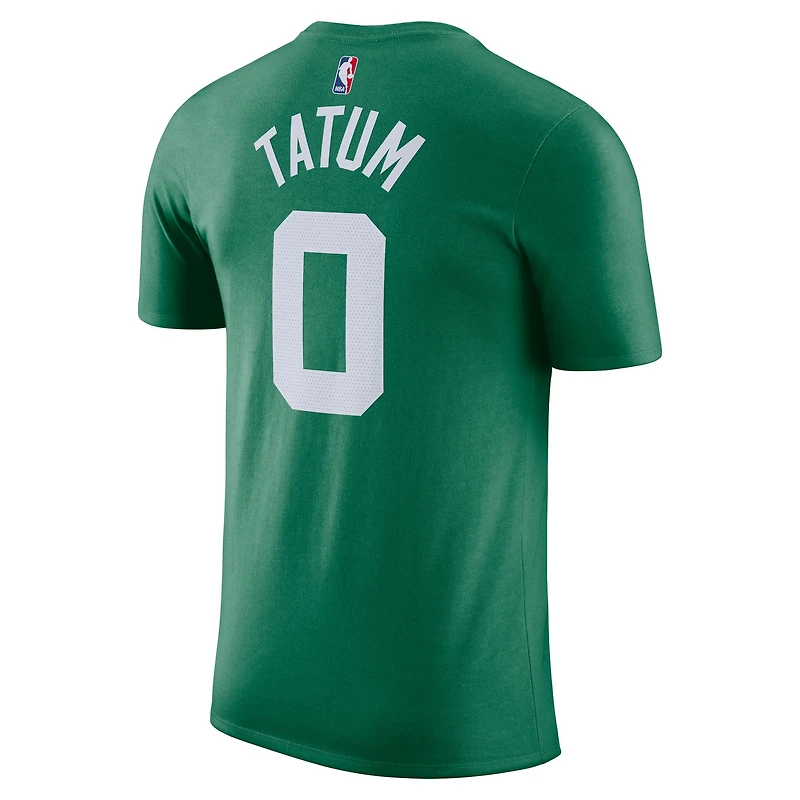 T-shirt avec nom et numéro Nike Jayson Tatum Kelly Icon Boston Celtics 2022/23 pour homme