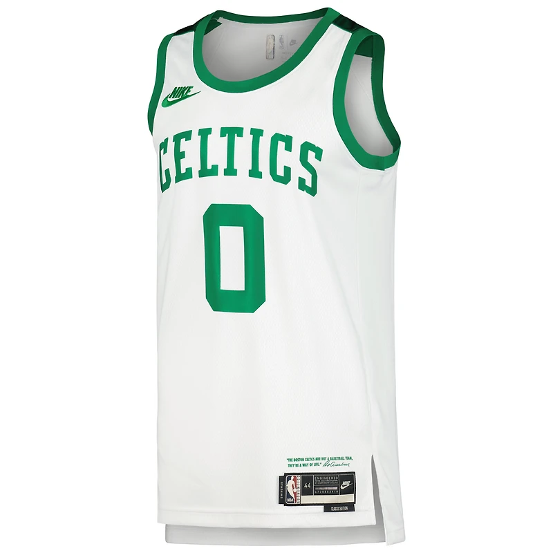 Maillot de joueur Nike Jayson Tatum blanc Boston Celtics Swingman pour homme - Édition classique