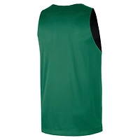 Maillot d'entraînement réversible en maille Nike Kelly Green/Black Boston Celtics pour homme