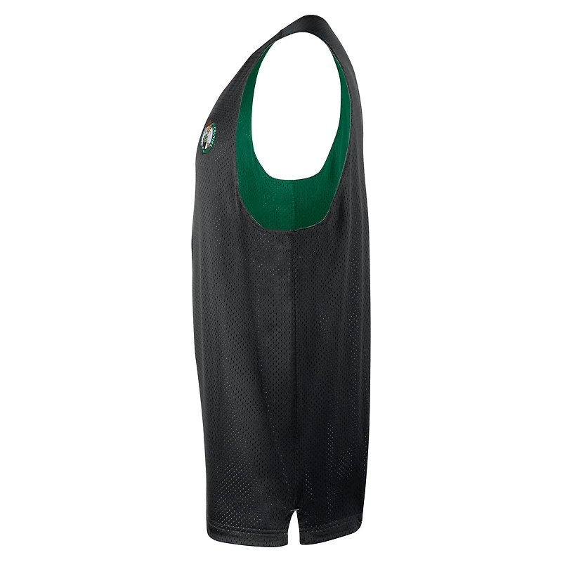Maillot d'entraînement réversible en maille Nike Kelly Green/Black Boston Celtics pour homme