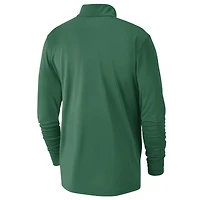 Men's Nike Kelly Green Boston Celtics 2024/25 Courtside Performance Half-Zip Top