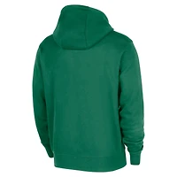 Sweat à capuche Nike Kelly Green Boston Celtics Authentic Practice Club 2025/26 pour homme