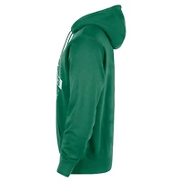 Sweat à capuche Nike Kelly Green Boston Celtics Authentic Practice Club 2025/26 pour homme