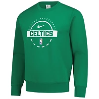 Sweat-shirt d'entraînement authentique Nike vert Kelly Boston Celtics 2025/26 pour homme