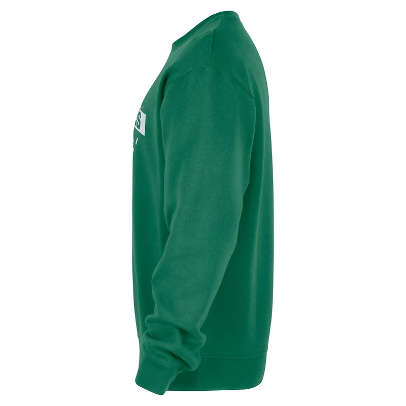 Sweat-shirt d'entraînement authentique Nike vert Kelly Boston Celtics 2025/26 pour homme