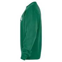 Sweat-shirt d'entraînement authentique Nike vert Kelly Boston Celtics 2025/26 pour homme