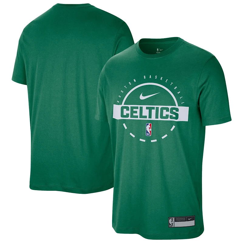 T-shirt d'entraînement Nike Kelly Green Boston Celtics 2025/26 pour homme