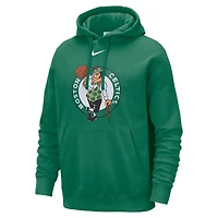 Sweat à capuche Nike Kelly Green Boston Celtics Essential Logo Club pour homme