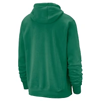 Sweat à capuche Nike Kelly Green Boston Celtics Essential Logo Club pour homme