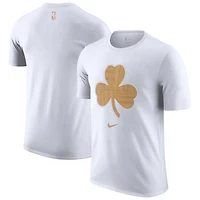 Men's Nike  Heather Gray Boston Celtics 2025/26 City Edition Remix Essential Logo T-Shirt
