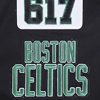 Veste zippée en sergé noir Boston Celtics Area Code pour homme Pro Standard
